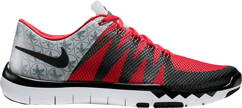  Nike Free Trainer 5.0 V6 Ohio State Buckeyes