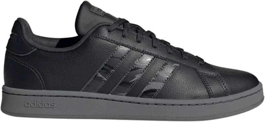  Adidas Grand Court &#039;Carbon Core Black&#039;