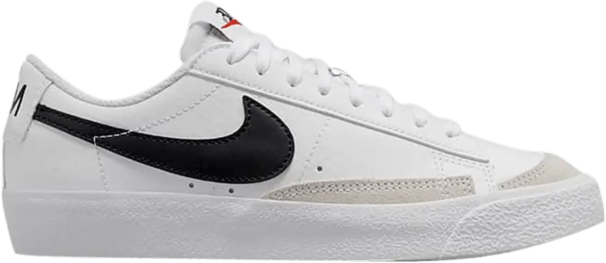  Nike Blazer 77 Low White Black Washed Teal (GS)