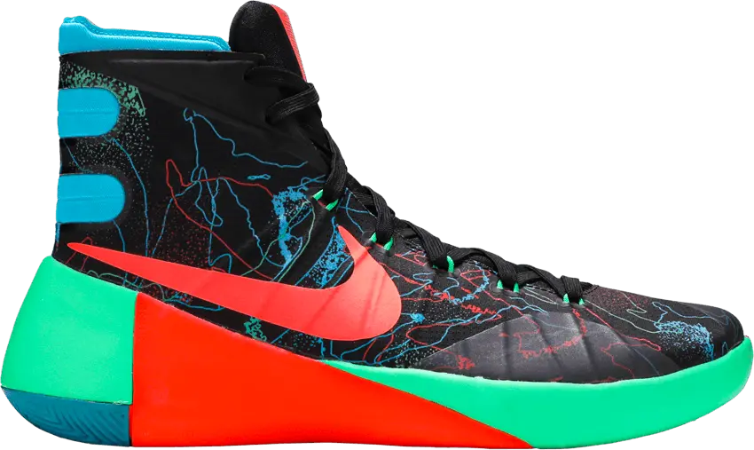  Nike Hyperdunk 2015 Prm Black/Hyper Orange