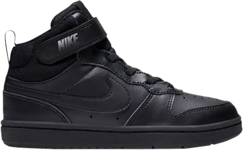  Nike Court Borough Mid 2 PSV &#039;Triple Balck&#039;