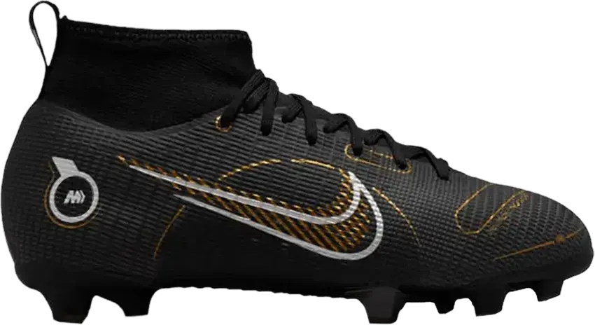  Nike Mercurial Superfly 8 Pro FG GS &#039;Black Cave Stone&#039;