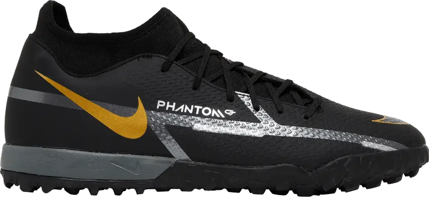  Nike Phantom GT2 Academy DF TF &#039;Black Metallic Dark Grey&#039;