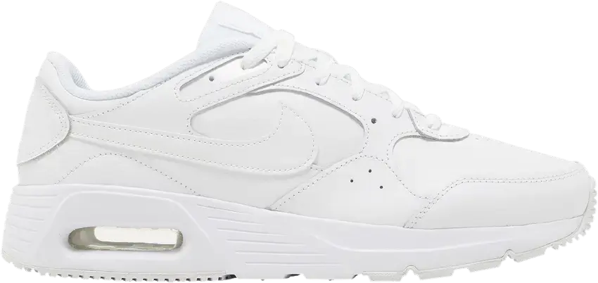 Nike Air Max Leather SC &#039;Triple White&#039;