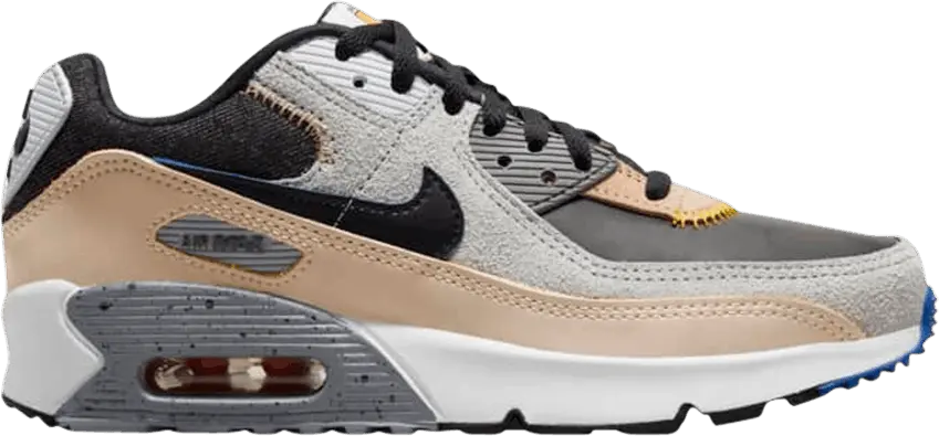  Nike Air Max 90 GS &#039;Alter And Reveal Pack - Grey Fog&#039;