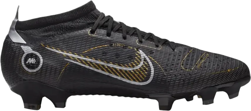  Nike Mercurial Vapor 14 Pro FG &#039;Black Metallic Gold&#039;