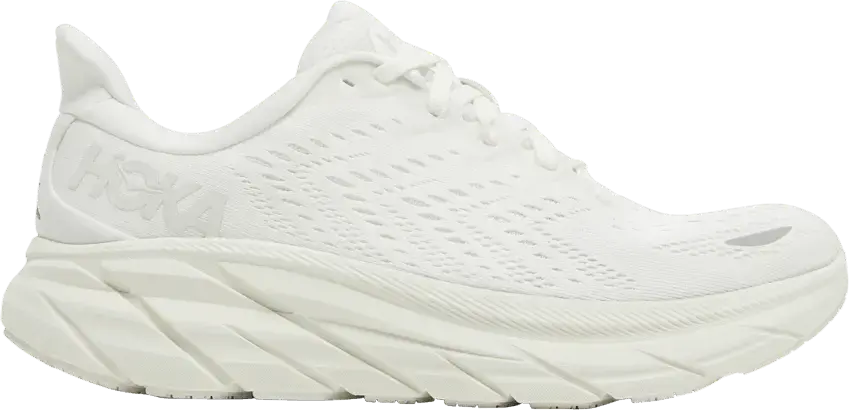  Hoka One One Clifton 8 White (Women&#039;s)