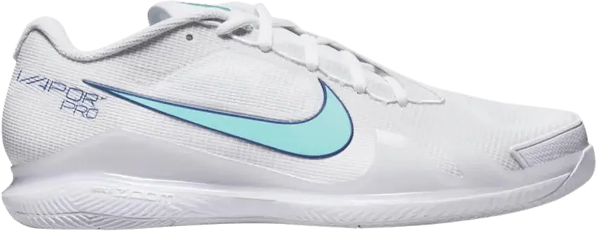  NikeCourt Air Zoom Vapor Pro &#039;White Dynamic Turquoise&#039;