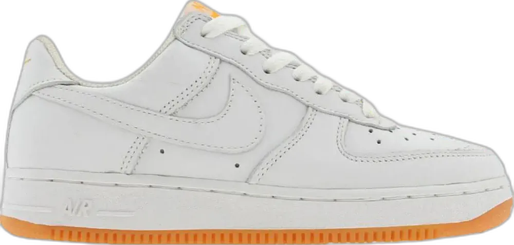  Nike Air Force 1 Low White Canyon Gold (GS)