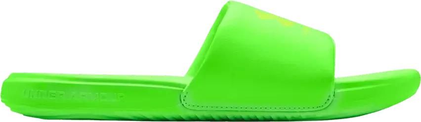  Under Armour Ansa Fixed Slide &#039;Hyper Green&#039;