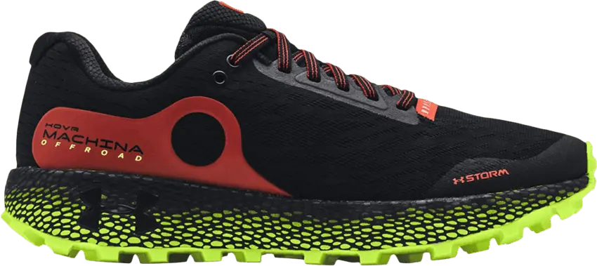  Under Armour HOVR Machina Off Road &#039;Black High-Vis Yellow&#039;