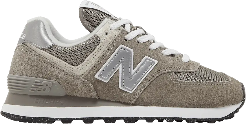  New Balance Wmns 574 Core &#039;Grey White&#039;