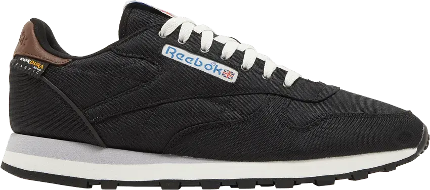  Reebok Classic Leather Cordura Core Black Brush Brown