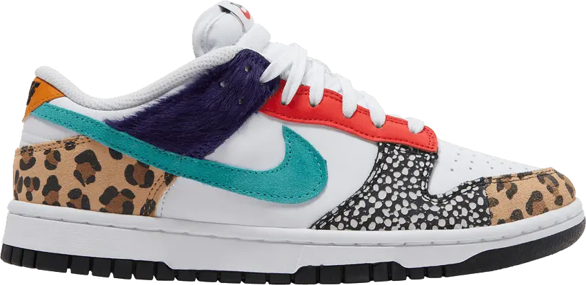  Nike Dunk Low Safari Mix (Women&#039;s)