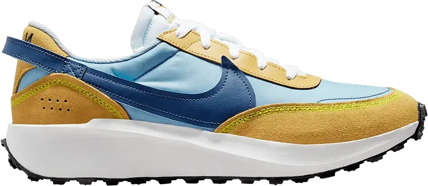  Nike Waffle Debut Boarder Blue Sanded Gold