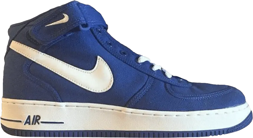  Nike Air Force 1 Mid Canvas Sport Royal