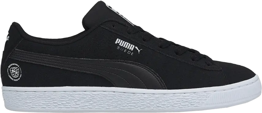  Puma Suede Re:Style &#039;Black White&#039;