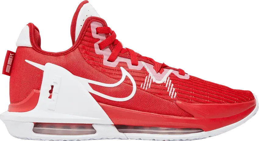  Nike LeBron Witness 6 TB &#039;University Red&#039;