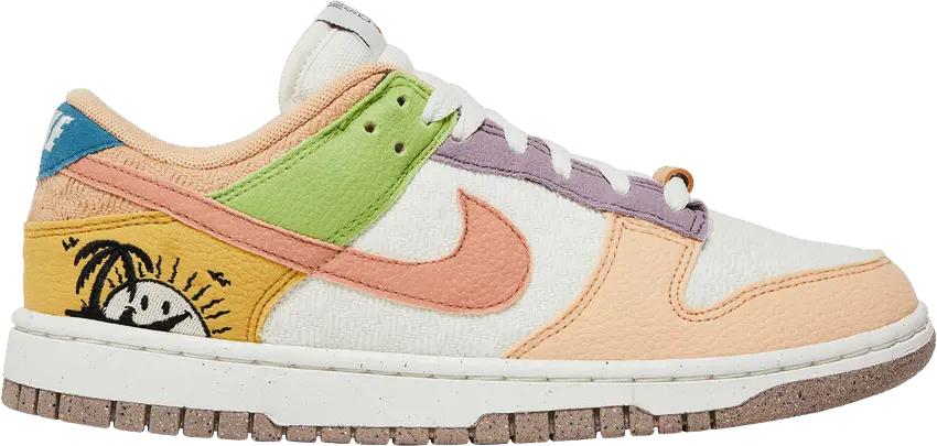  Nike Dunk Low Retro Sun Club Multi (Women&#039;s)