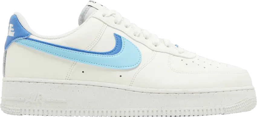  Nike Air Force 1 Low &#039;07 LV8 82 Double Swoosh Medium Blue