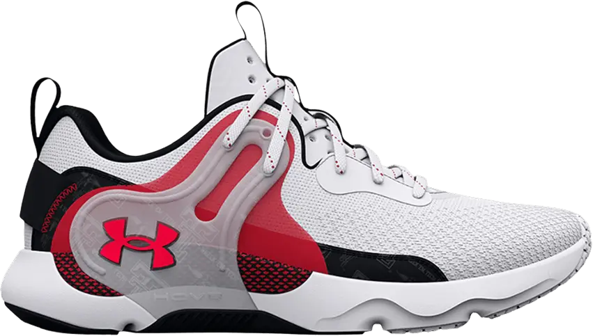 Under Armour HOVR Apex 3 Collegiate &#039;White Red&#039;