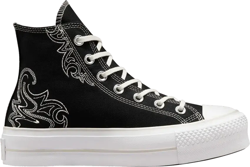  Converse Wmns Chuck Taylor All Star Lift Platform High &#039;Western Embroidery&#039;