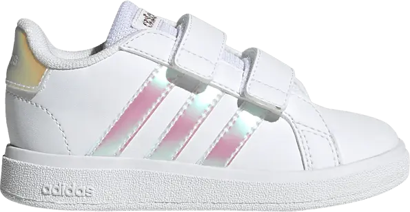  Adidas Grand Court 2.0 I &#039;White Iridescent&#039;