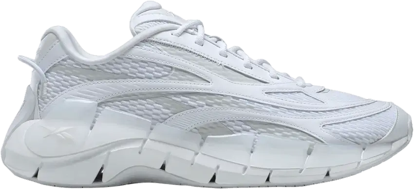  Reebok Zig Kinetica 2.5 &#039;White Pure Grey&#039;