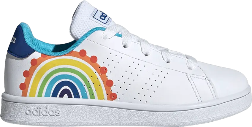  Adidas Advantage J &#039;Rainbow&#039;