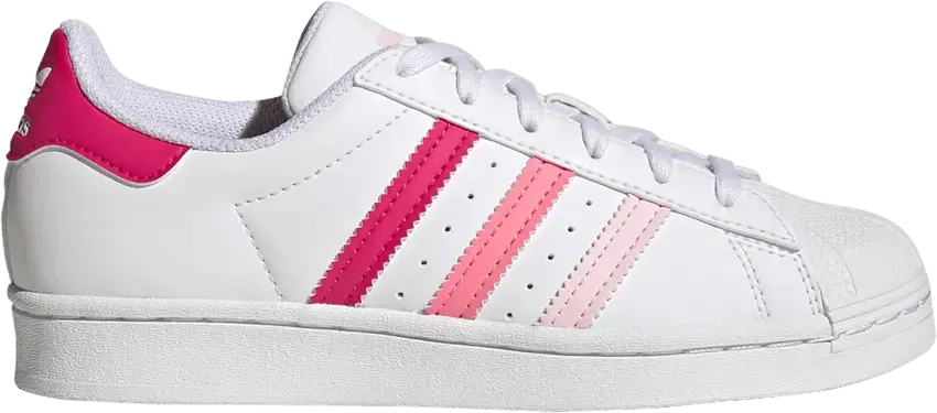  Adidas Superstar J &#039;White Bliss Pink&#039;