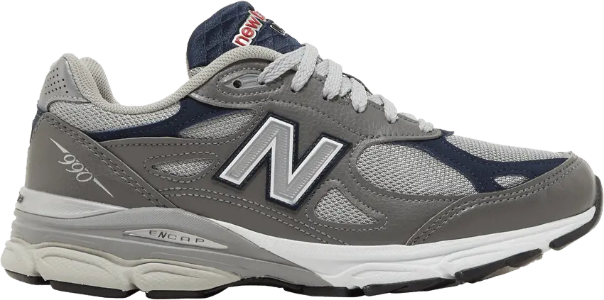  New Balance 990v3 Elephant Grey Navy