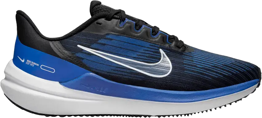 Nike Air Winflo 9 &#039;Black Old Royal&#039;