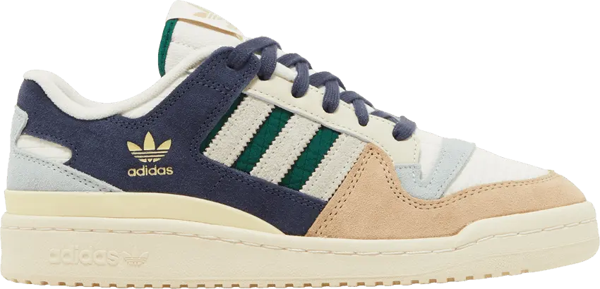  Adidas Forum 84 Low &#039;Beige Navy Green&#039;