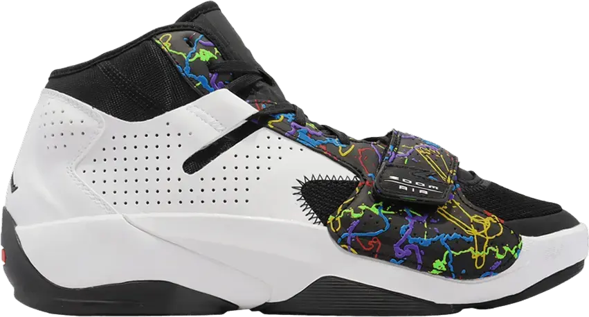  Jordan Zion 2 Black White Multi