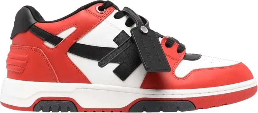  Off-White Out of Office Low &#039;Red White Black&#039;
