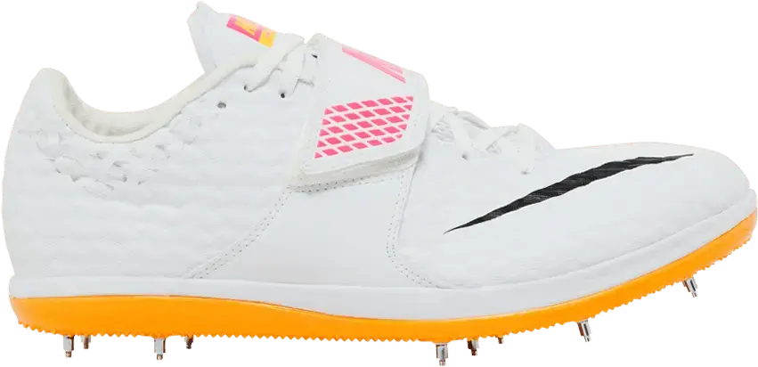  Nike High Jump Elite &#039;White Hyper Pink Orange&#039;