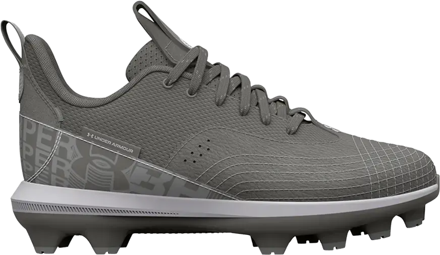  Under Armour Harper 7 Low TPU GS &#039;Grey White&#039;