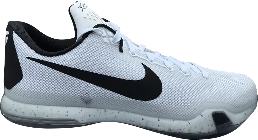  Nike Kobe 10 TB White Black
