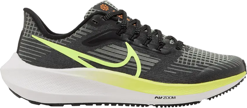  Nike Air Zoom Pegasus 39 GS &#039;Black Barely Volt&#039;