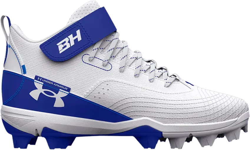  Under Armour Harper 7 Mid RM GS &#039;White Royal&#039;