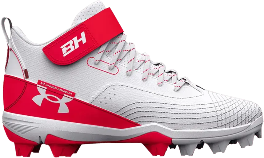 Under Armour Harper 7 Mid RM GS &#039;White Red&#039;