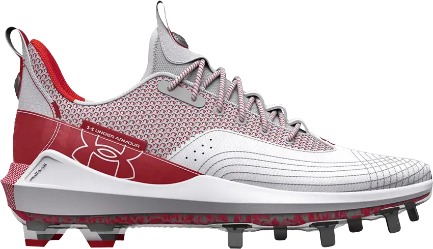  Under Armour Harper 7 Low ST &#039;White Red&#039;