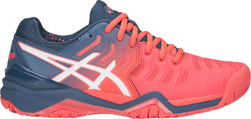  Asics Wmns Gel Resolution 7 &#039;Papaya&#039;