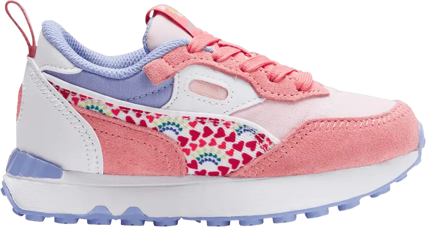  Puma Rider FV Little Kid &#039;Rainbow Sunset&#039;