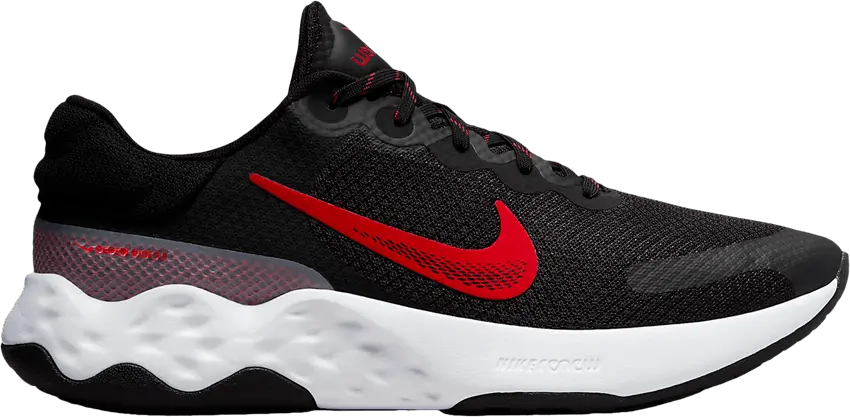 Nike Renew Ride 3 &#039;Black University Red&#039;