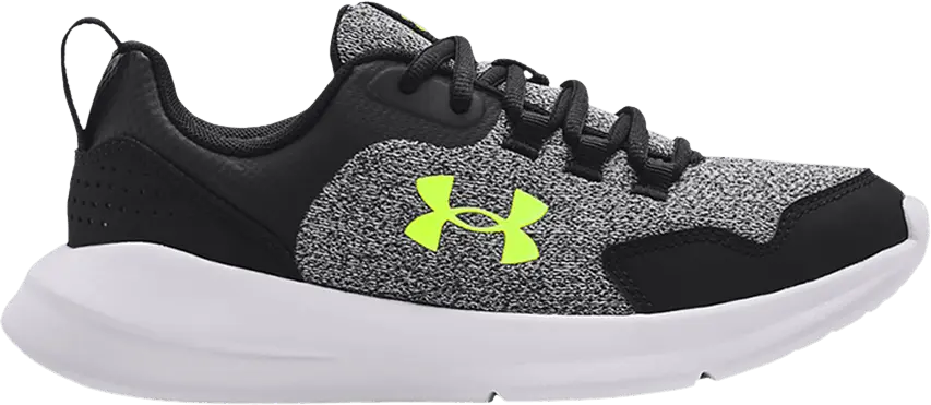  Under Armour Essential GS &#039;Black Neon Green&#039;