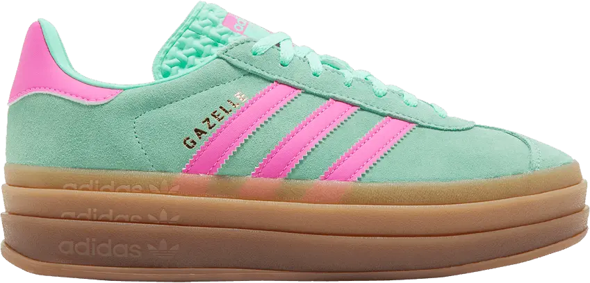  Adidas adidas Gazelle Bold Pulse Mint Pink (Women&#039;s)