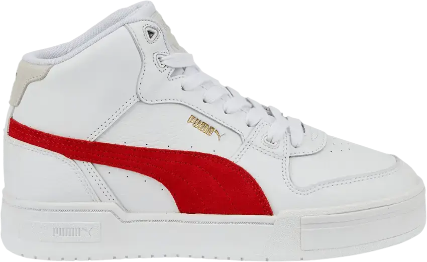  Puma CA Pro Mid Heritage &#039;White Burnt Red&#039;