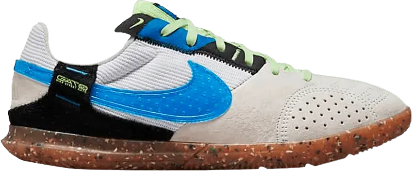  Nike Streetgato GS &#039;White Lime Glow Light Photo Blue&#039;