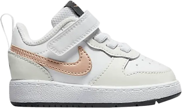  Nike Court Borough Low 2 TD &#039;White Metallic Red Bronze&#039;